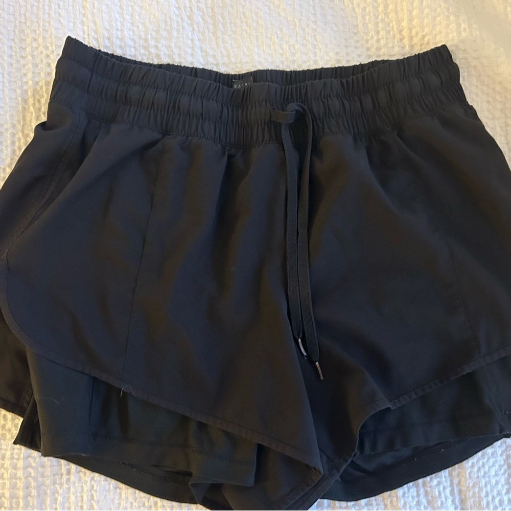 Women's Black Athletic Shorts